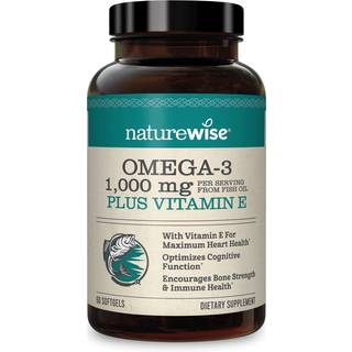 NatureWise Omega-3 Fiskeolie + Vitamin E