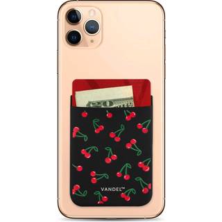 Vandel Pocket - Stick -On Fabric Phone Wallet Stick Stick p? kvinder S?d kreditkortindehaver til telefonkasse Stick p? bagsiden af ???elefonstof