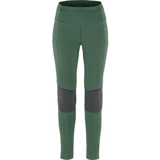 Fjällräven Women's Abisko Värm Trekking Tights Leggings Damer størrelse M farve grøn