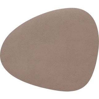 LIND DNA Serene dækkeserviet curve S 24x28 cm Mole Grey