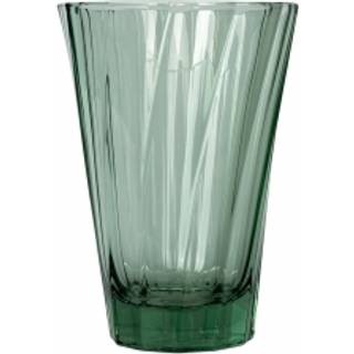 Loveramics Twisted Latte Glas 36 cl 1 Stk Grøn