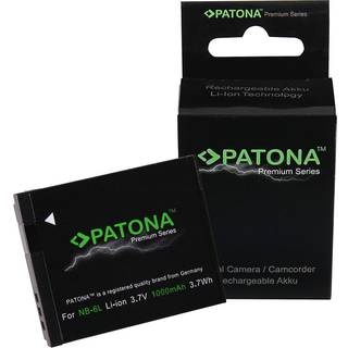 Batteri til Canon NB-6L NB6L PowerShot SX240 SX500 S120