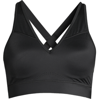 Multifunctional Straps Sports Bra - Black