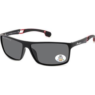 Montana Briller SP319 Polarized SP319 63 Solbriller Mænd Black - Matte Black - 63mm