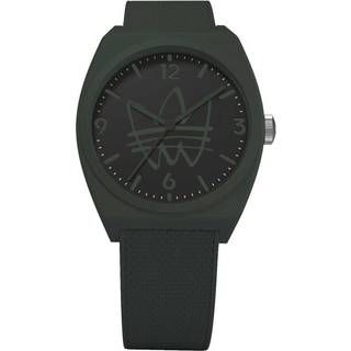 adidas Originals Project Two AOST22566 Green Silicone Strap Watch - W3638