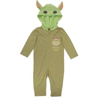 Star Wars The Mandalorian The Child Infant Baby Boys Zip op Cosplay Costume Coverall Green 6-12 m?neder