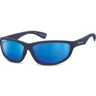 Montana Briller SP312 Polarized SP312B 63 Solbriller Mænd Blue - Blue - 63mm