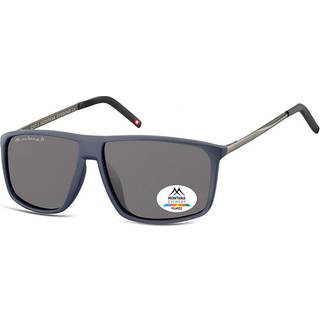 Montana Briller MP9 Polarized MP9B 60 Solbriller Mænd Blue - Matte Dark Blue - 60mm