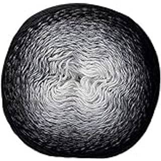 Garn kunst garnart blomster garn 55% bomuld 45% akryl 250gr 1094yd flerfarvet bomuld garn regnbue h?klet garn for?r sommer - 1 fine sportsskein (