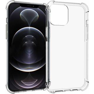 iPhone 13 Pro Max Shock-Proof Fleksibel Plastik Bagside Cover - Gennemsigtig