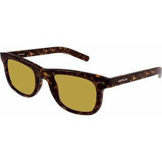 Montblanc MB0260S 002 53 Solbriller Mænd Tortoiseshell - Tortoise - 53mm