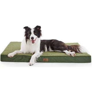 Bedsure XL Hundeseng Hunde i stor strrelse - Ortopdisk vandtt ekstra store kledyrssenge med aftageligt vaskbart betrk ggekasse skummtte Ve