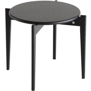 Oscarssons Möbel, Tilia sofabord Ø51 cm Sortbejdset eg