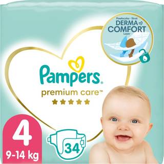 Pampers Premium Care Size 4 engangsbleer 9-14 kg 34 stk. - 34 stk.