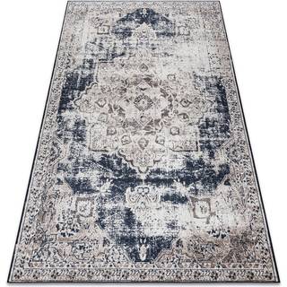 ANDRE 1090 tæppe skal vaskes Ornament, årgang skridsikker - beige 160x220 cm