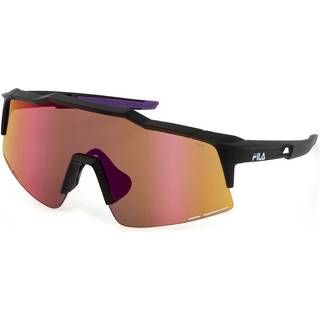 Fila Unisex SFI516 U28V Solbriller Injiceret Sort Brun Maske Vand -repellent Spejl