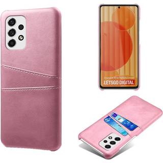 SKALO Samsung A53 5G PU-læder Kortholder Cover - Brun