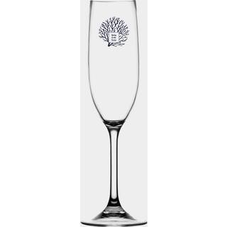 Champagneglas i plast Marine Business Living, non-slip, transparent, 17 cl, 6-pak