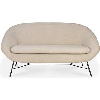 Ethnicraft Barrow 2-personers Sofa Offwhite - 2 personers sofaer Polyacryl Off-White - 20165