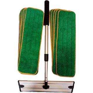 Komplet moppesæt med 3 microfibermopper 40cm.