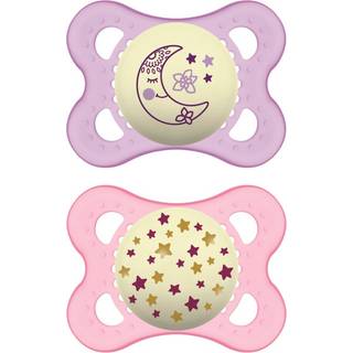 MAM Original Night 0m+ sut Girl 2 stk. - 2 stk.