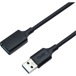 Eletra USB 3.0 Am - cm 1M-kabel, sort ➞ På lager - klar til levering og afhentning
