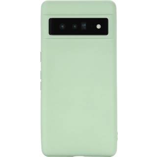 Google Pixel 7 Liquid Silikone Cover m. Strop - Grøn