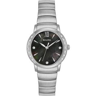 Bulova 96R213 Diamond Sort/Stål Ø28 mm