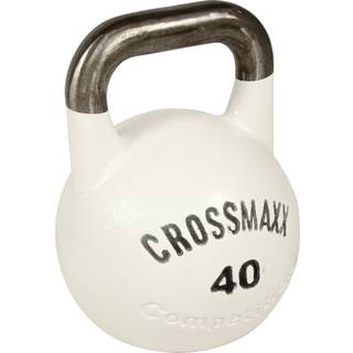 Crossmaxx Competition Kettlebell, 40 kg. Fremstillet i støbejern - yderst holdbar. Brug til funktionel træning, som crossfit udstyr og derhjemme