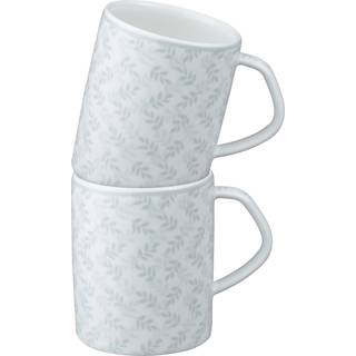 Porcelain Constance Set Of 2 Small Mugs
