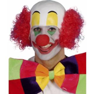 Clowns Perücke mit Halbglatze