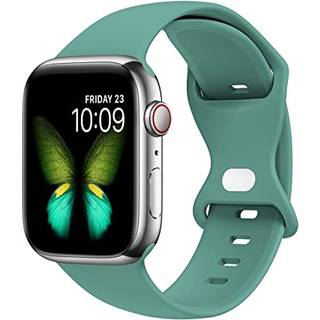 Tighesen Sport Bands kompatible med Apple Watch Band Ultra 2/Ultra SE Series 9/8/7/6/5/4/3/2/1 38mm 40mm 41mm 42mm 44mm 45mm 49mm S/M/L for kvind