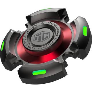 Fidget spinnere til voksne og b?rn stresser angst adhd relief figet leget?j metal finger h?nd spinner leget?j med lysende lys fidget spinner har