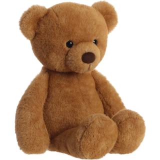 Aurora Snuggly Softie Bear t?jdyr - tr?stende ledsager - Fantasifuld leg - Brun 16 tommer
