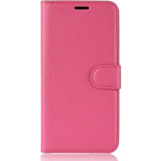 Nokia 2.3 Litchi Læder Cover m. Pung - Pink
