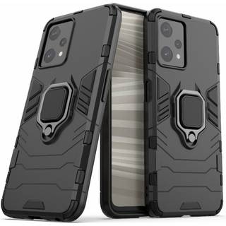 OnePlus Nord CE 2 Lite (5G) Hybrid Håndværker Bagside Cover m. Magnetisk Kickstand - Sort