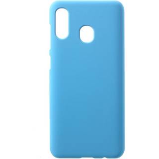 Samsung Galaxy A30 Plastik Cover - Lyseblå