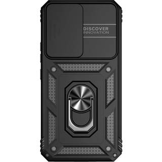 Samsung Galaxy A54 (5G) Håndværker Bagside Cover m. Kickstand & Cam Slider - Sort