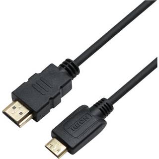 Eletra HDMI AM - Mini HDMI M 1,4 1M kabel, sort ➞ På lager - klar til levering og afhentning