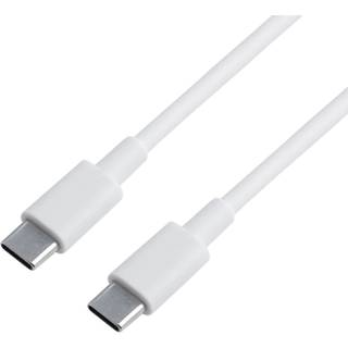 Eletra USB-C til USB-C kabel 3 M, hvid ➞ På lager - klar til levering og afhentning