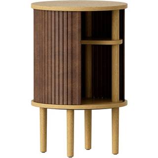 Umage Audacious sidebord - Lys eg - Hazelnut kunstlæder