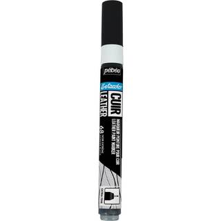 Pebeo Cuir Leather Læderfarvemarker – Sort