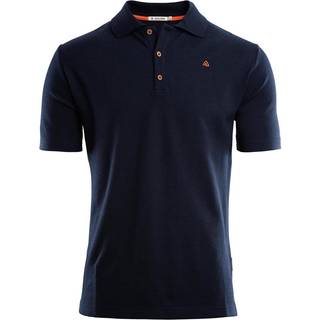 Aclima Men's LeisureWool Pique Shirt Navy Blazer, L