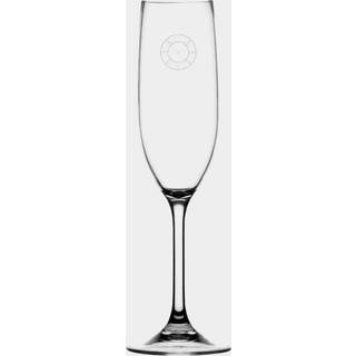 Champagneglas i plast Marine Business Pacific, non-slip, transparent, 24 cl, 6-pak