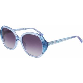 Bebe BB7245 422 54 Solbriller Kvinder Blue - Transparent Sky Blue Animal Pattern Lami - 54mm