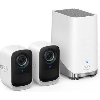 Eufy eufyCam 3C 4K sikkerhedskamera (2-pakke) - På lager i butik