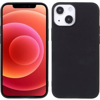 Anti-Fingeraftryk Mat iPhone 13 TPU Cover - Sort