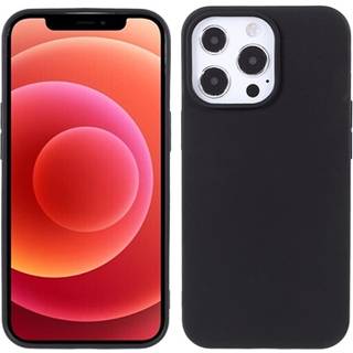 Anti-Fingeraftryk Mat iPhone 13 Pro Max TPU Cover - Sort