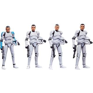 Star Wars 3,75 tommer Action Figur 4-Pack | Fase I klone troppere