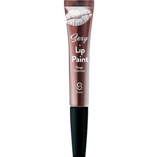 SISTAR SEXY LIP PAINT Metal Lip Gloss Metallic Shimmer Lipstick Langvarig vandtæt læbe farvetone pletter skinnende (lyserød perle)